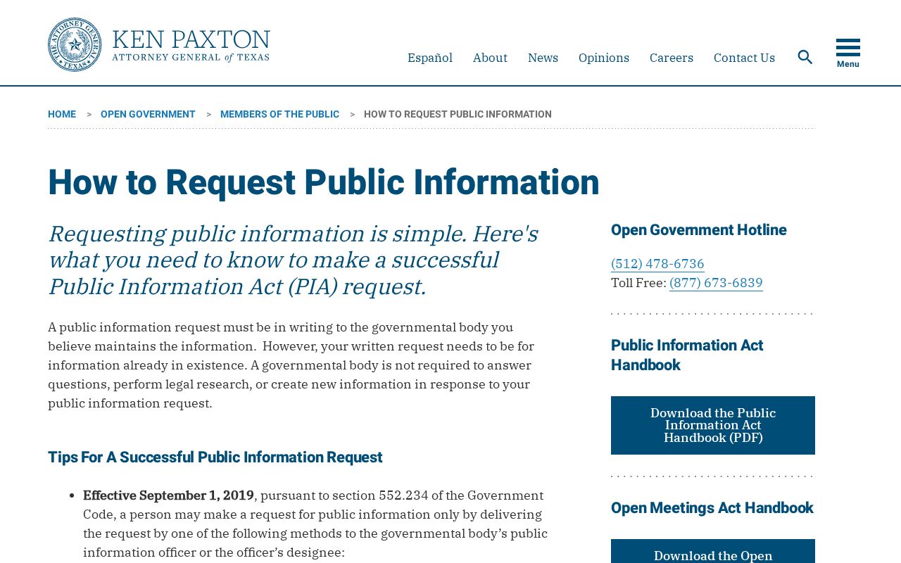 Cloverleaf residents directory Texas Public Information Act request guidance